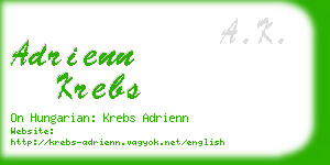 adrienn krebs business card